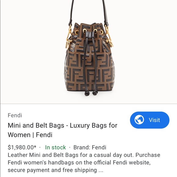 ISO fendi pouch